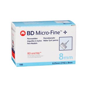 BD Microfine Pen Needles 8MM 31G (100 pieces)