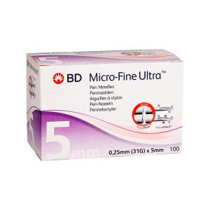 BD Microfine Ultra Pen Needles 5MM 31G (100 pieces)