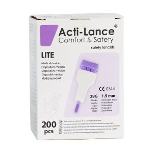 Acti-Lance Safety Lancets 28G (200 pieces)