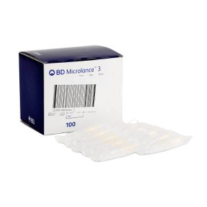 BD Microlance Needles Cream 19G 25MM (100 pieces)