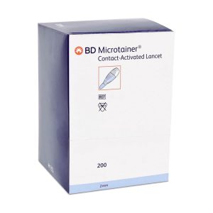BD Microtainer Lancets Blue 17G (200 pieces)