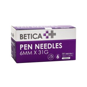 Betica Pen Needles 6MM 31G (100 pieces)