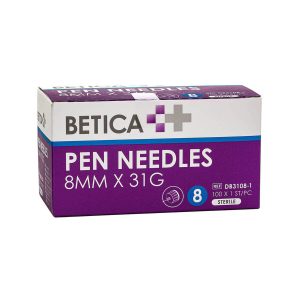 Betica Pen Needles 8MM 31G (100 pieces)
