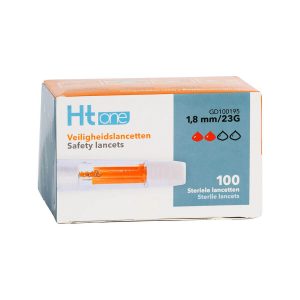 Ht-One 23G 1,8MM Safety Lancets (200 pieces)
