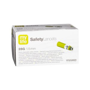 mylife 28G Safety Lancets (200 pieces)
