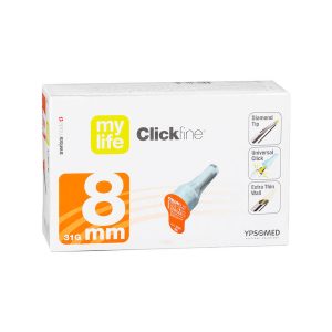 mylife Clickfine Pen Needles 8MM 31G (100 pieces)