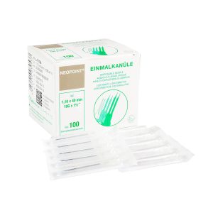 Neopoint Needles Grey 19G 40MM (100 pieces)