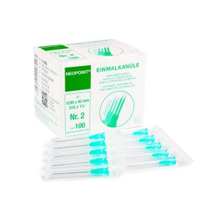 Neopoint Needles Green 21G 40MM (100 pieces)