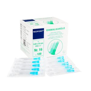 Neopoint Needles Blue 23G 25MM (100 pieces)