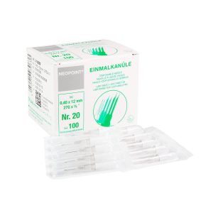 Neopoint Needles Grey 27G 12MM (100 pieces)