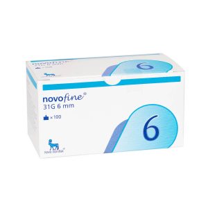 Novo Nordisk Novofine Pen Needles 6MM 31G (100 pieces)