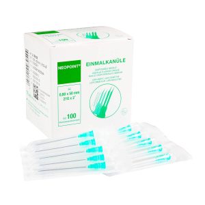Neopoint Needles Green 21G 50MM (100 pieces)
